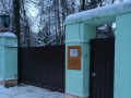 Калитка с автоматикой и механическим замком