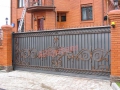 Кованые ворота с автоматикой